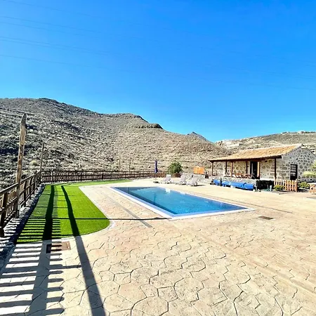Rural House With Private Pool, Bbq, And Views Of The Atlantic Ocean In Tenerife South Prázdninový dům San Miguel de Abona